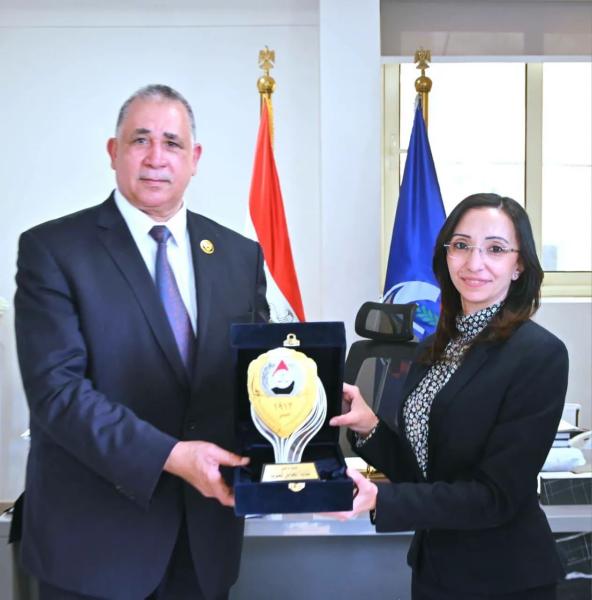 محافظ البحيرة تستقبل نقيب محامين مصر - رئيس إتحاد المحامين العرب