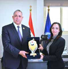 محافظ البحيرة تستقبل نقيب محامين مصر - رئيس إتحاد المحامين العرب