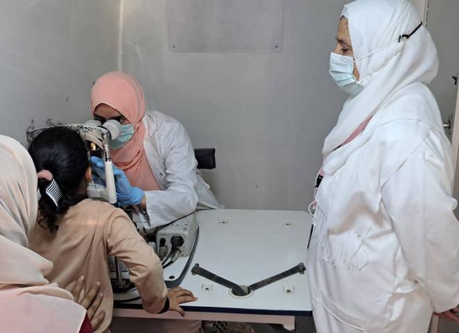 الكشف على ١٣٠٠ مواطن خلال قافلة طبية مجانية بقرية الأبعادية بمركز دمنهور