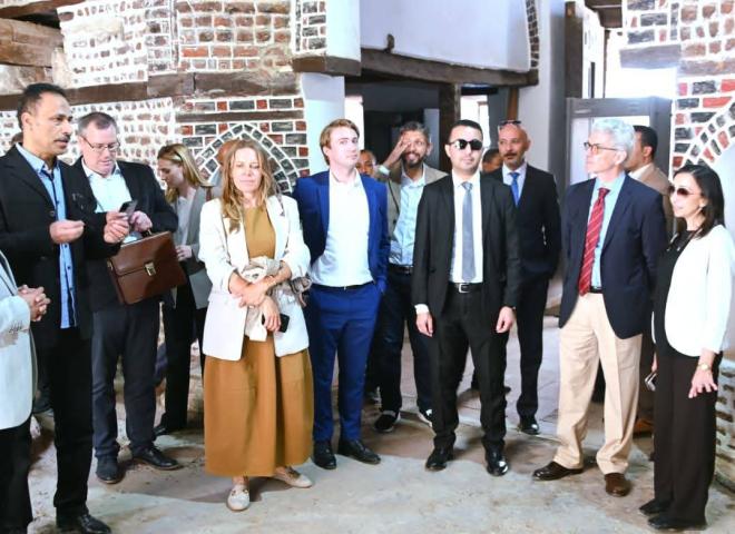 جوهرة النيل رشيد الباسلة تفتح أبوابها للعالم ..  محافظ البحيرة ووفد الإتحاد الأوروبي في جولة بين روائع الحضارة وكنوز التاريخ