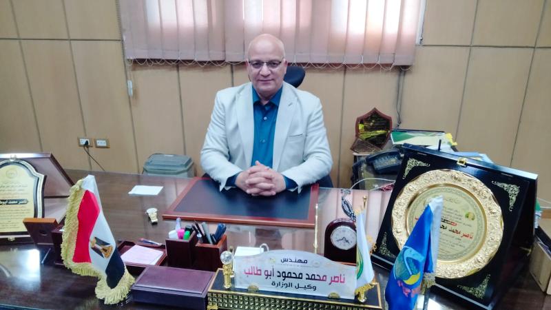 إزالة حالتين تعدى على الأرض الزراعية مساحة ٤٠٠م٢ بمركز الدلنجات