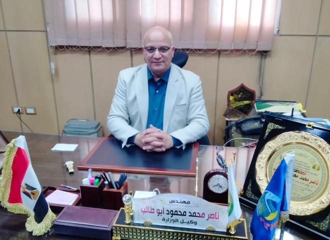 إزالة حالتين تعدى على الأرض الزراعية مساحة ٤٠٠م٢ بمركز الدلنجات