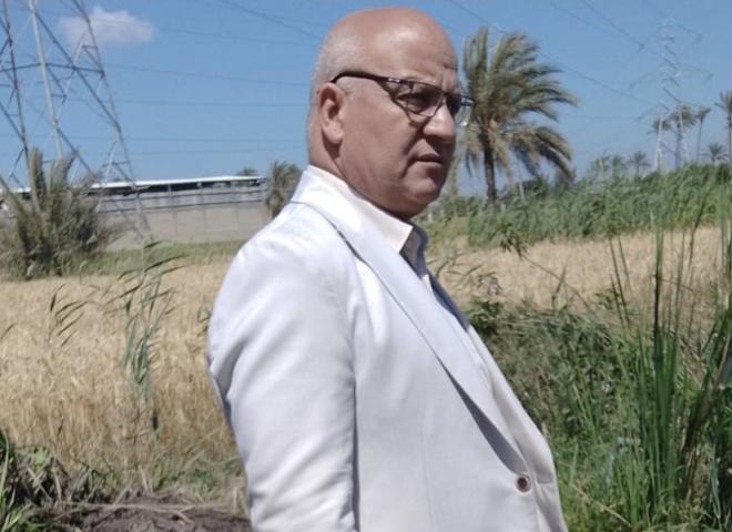 وكيل زراعة البحيرة يتابع أعمال التطهير وبعض الزراعات بكفر الدوار