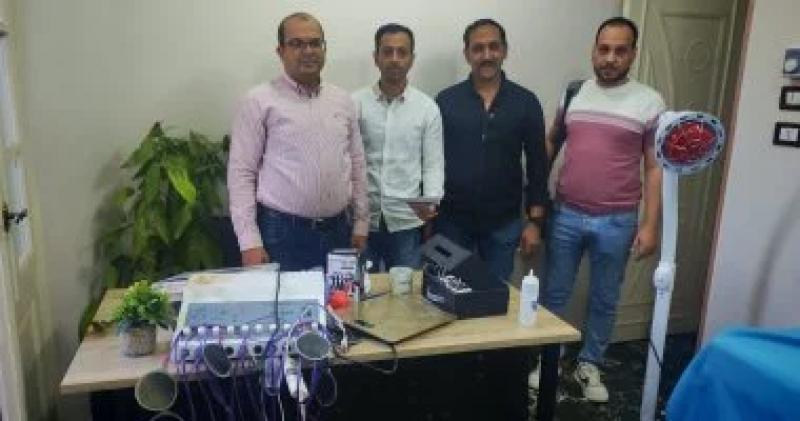 صحة سوهاج ” ضبط فتاة تنتحل صفة أخصائى علاج طبيعى تدير مركزًا غير مرخص بطما