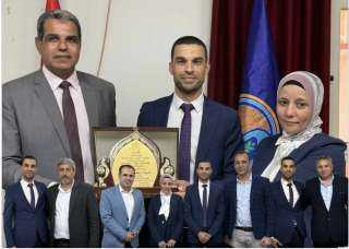 ???? تكريم الأستاذ سمير البلكيمي لتوليه رئاسة الإدارة المركزية لشئون الرقابة بالوزارة