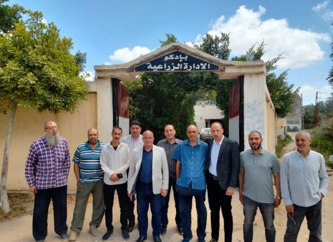 .وكيل وزارة الزراعة بالبحيرة يتابع أعمال الادارة الزراعية بادكو ويعقد إجتماع مع العاملين