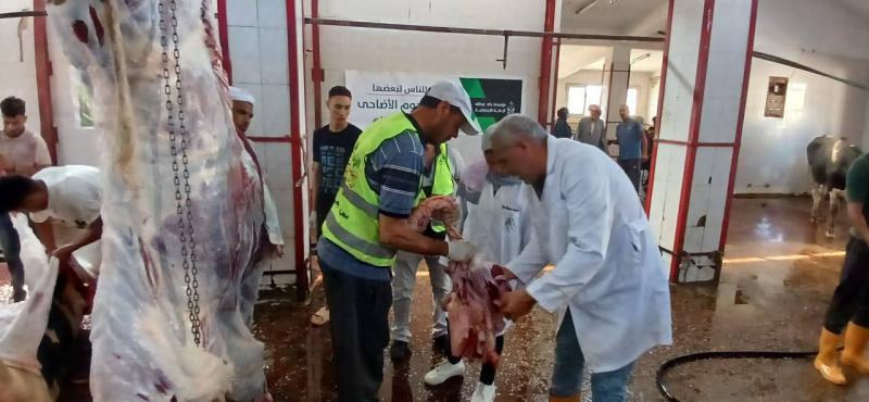 بيطري البحيرة .. ذبح أكثر من ٤٥٠٠ أضحية بالمجازر الحكومية خلال عيد الأضحى المبارك وخدمات بيطرية متكاملة لضمان سلامة اللحوم