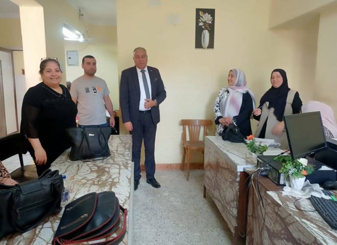 بعد انتهاء أجازة عيد الأضحى المبارك  استئناف العمل بالنوبارية التعليمية بكل نشاط وقوة