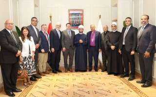 وزير الأوقاف يستقبل رئيس الطائفة الإنجيلية بمصر والأمين العام للاتحاد المعمداني العالمي والوفد المرافق