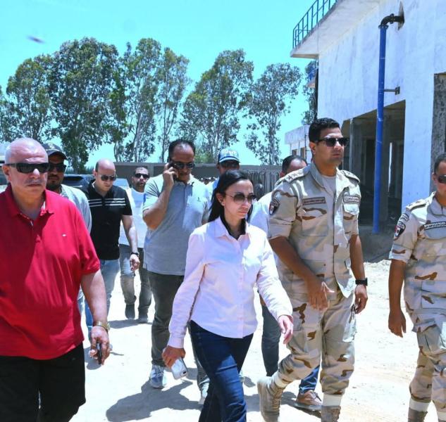 محافظ البحيرة تتفقد محطة معالجة الصرف الصحي بأبو الشقاف ضمن مبادرة ”حياة كريمة”