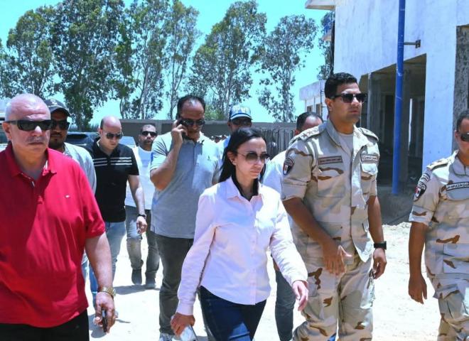 محافظ البحيرة تتفقد محطة معالجة الصرف الصحي بأبو الشقاف ضمن مبادرة ”حياة كريمة”