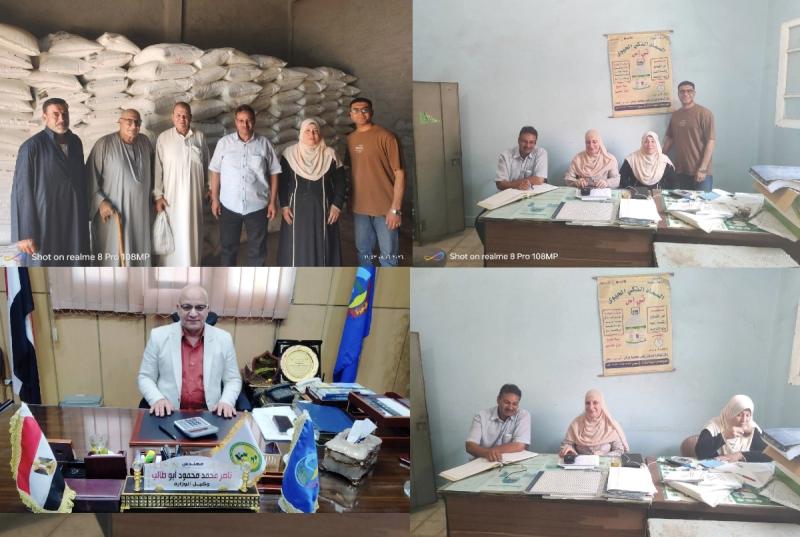 تعاون المحمودية يتابع توزيع الأسمدة بمنفذ العطف