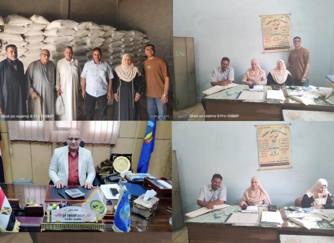 تعاون المحمودية يتابع توزيع الأسمدة بمنفذ العطف