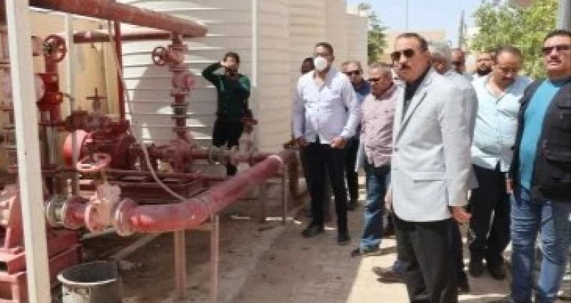 محافظ سوهاج يتفقد مصنع تدوير المخلفات الصلبة بدار السلام بتكلفة 120 مليون جنيه