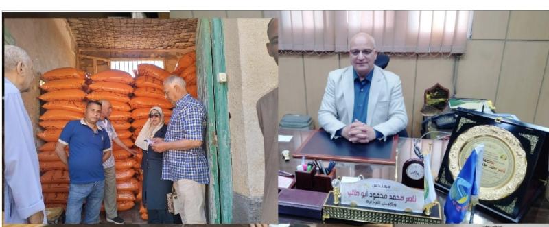 مدير إدارة الدلنجات الزراعية تتابع منفذ أبيا الحمراء جمعيه الجزائر والمقرحى