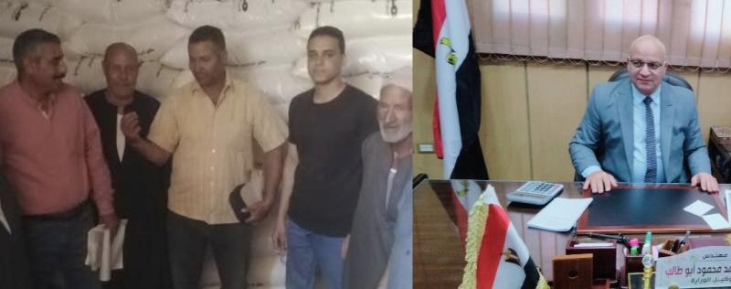 متابعة صرف الاسمدة بجمعية الربدان الزراعية بشبراخيت