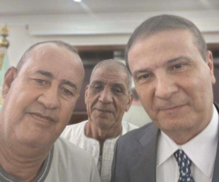 وزير الزراعة يستقبل رئيس الجمعية المركزية بالبحيرة