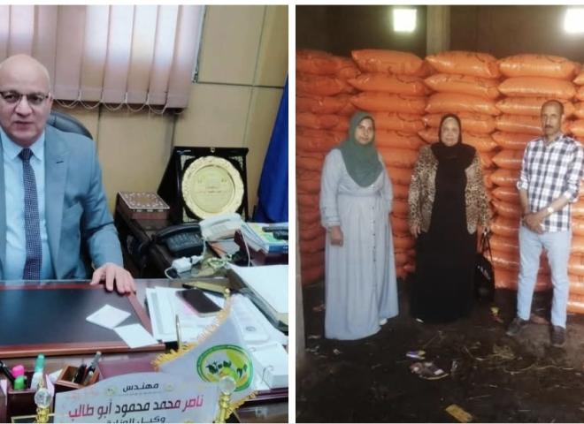 تعاون حوش عيسى يتابع منفذ توزيع الأسمدة بجمعية الربعمائة