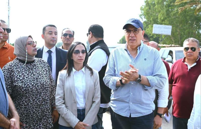 محافظ البحيرة ووزير الموارد المائية والري يتابعان جاهزية منظومة الري بإيتاي البارود للموسم الصيفي لضمان وصول المياه إلى نهايات الترع