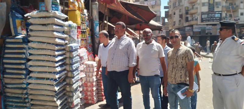 حملة مكبره تفتيش على المحال ومراقبة الاغذية بجرجا