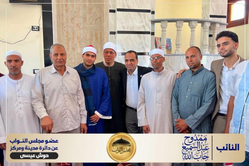 افتتاح مسجد عزبة غزال بقرية أبو الشقاف.. بحضور النائب ممدوح عبد السميع جاب الله