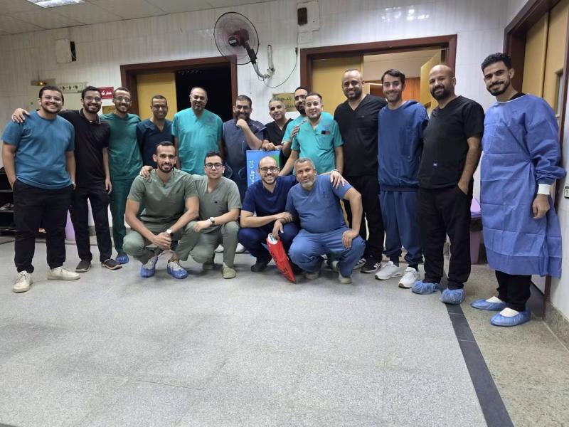 لأول مرة بالمستشفيات.. جامعة سوهاج تجري اول حالة لاصلاح  الصمام الميترالي بالقسطرة  بتقنية«Mitral Clip
