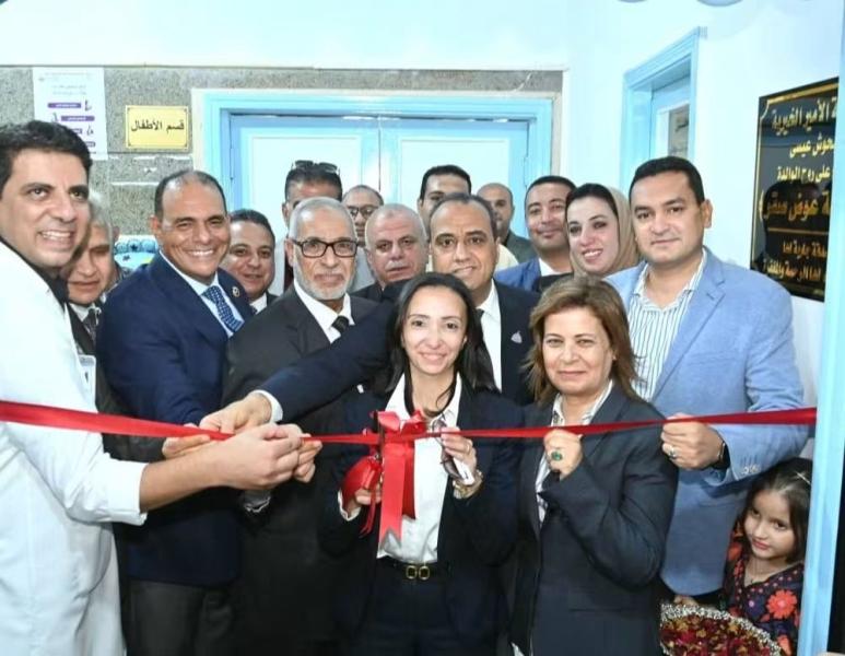 ضمن إحتفالات البحيرة بعيدها القومي .. شريان حياة جديد لأطفال حوش عيسى  محافظ البحيرة تفتتح وحدة عناية الأطفال بمستشفى حوش عيسى