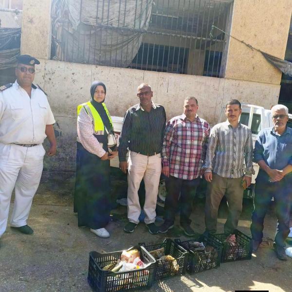 ضبط وإعدام 115 كيلوجرام لحوم ودواجن في حملة مكبرة بجرجا